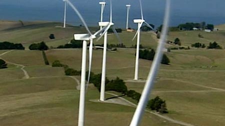 Wind farm in Victoria