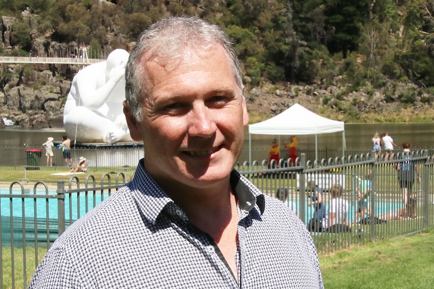 Chris Griffin at Cataract Gorge