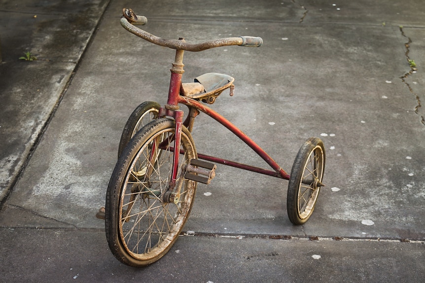 A child's tricycle made by M.H. Jones in the 1960s