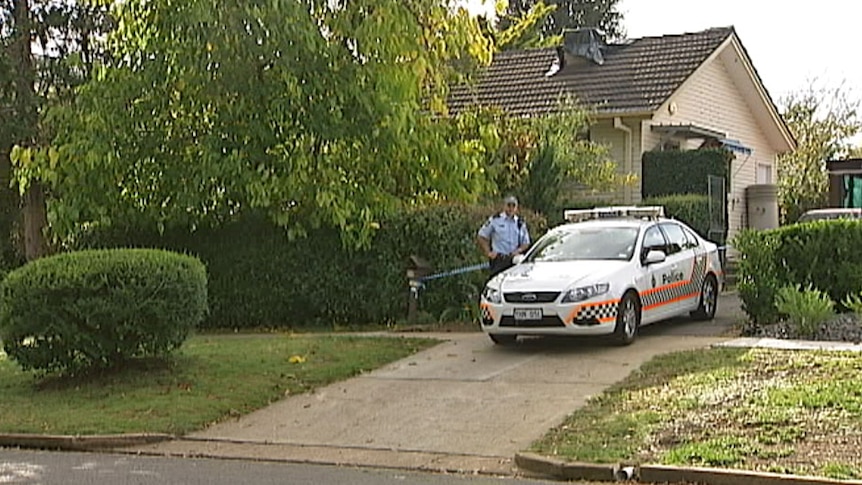 The 75-year-old woman was found dead in the kitchen of her Yarralumla home in April.