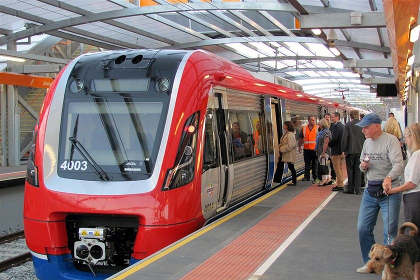 First train from Seaford