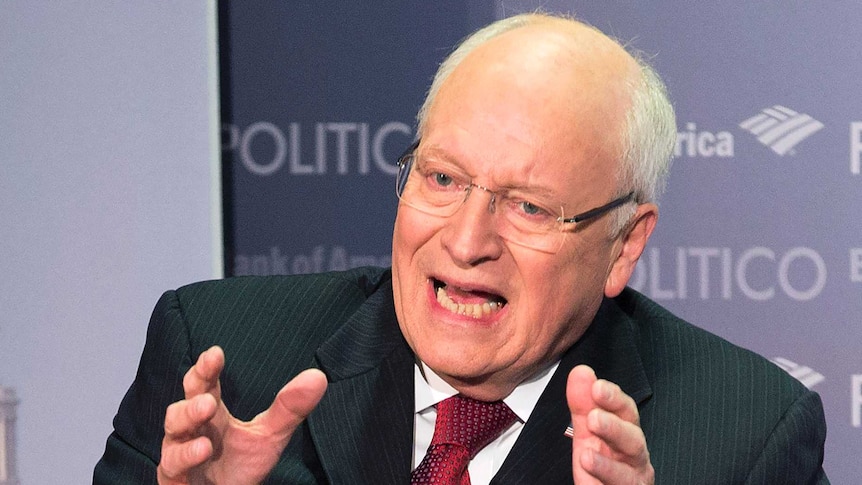 Former US vice president Dick Cheney