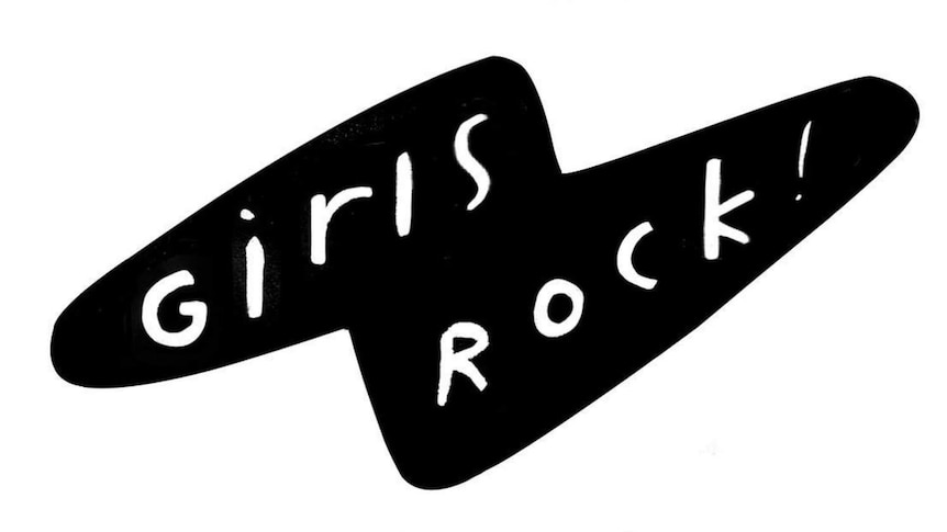 Logo for Girls Rock! Sydney