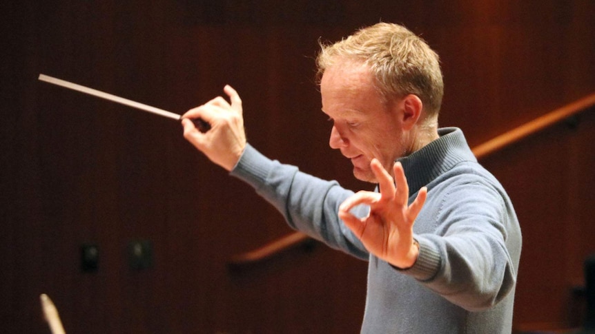 Conductor and WASO artistic director, James Ledger.