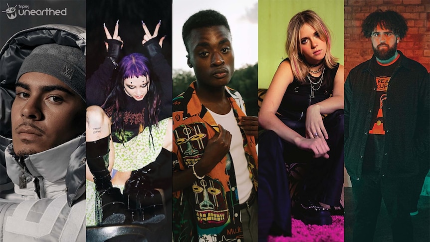 The five nominees for Q Music's Emerging Artist of the Year award.