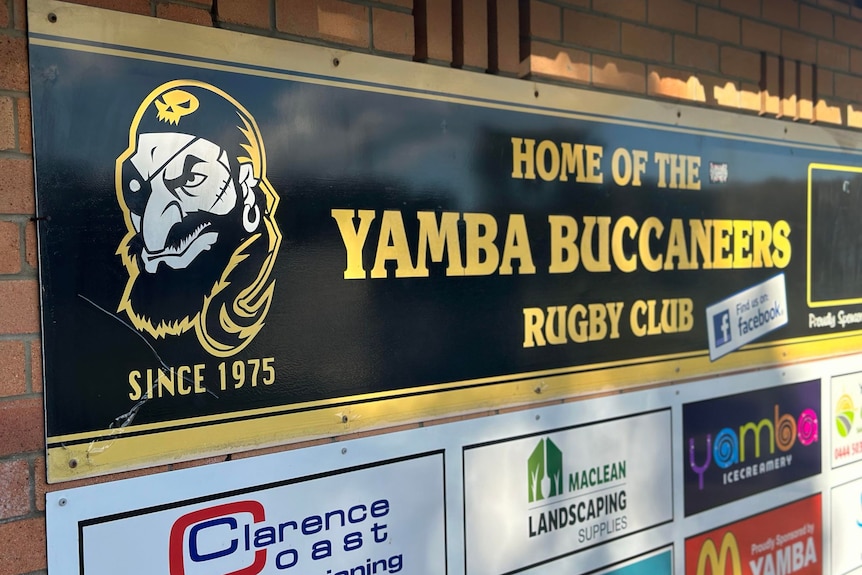 Yamba Buccaneers Rugby Club sign