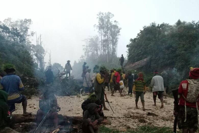 Armed landowners in PNG's Hela province