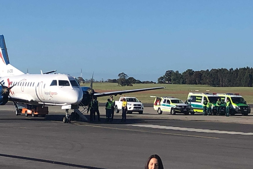 Regional Express flight which turned around at Mt Gambier