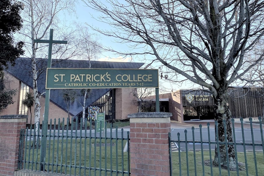 Exterior of St Patrick's College, Launceston.