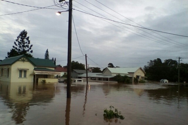 Jo Grove's home was inundated with water during the Lismore floods in March 2017