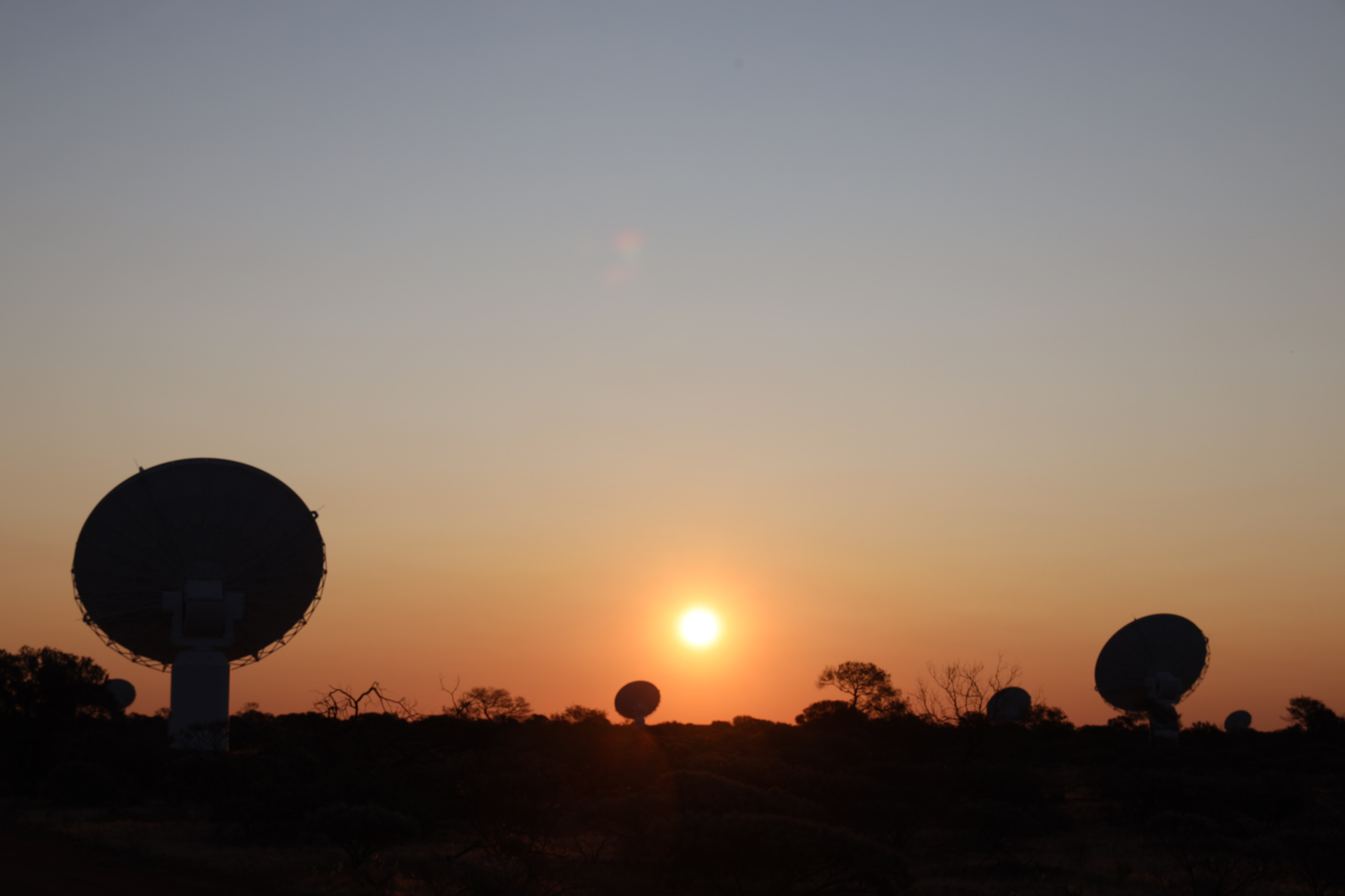 Large telescopes in the desert