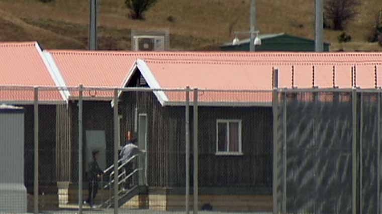 The Pontville Detention Centre outside Hobart