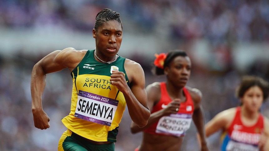 South African sprinter Caster Semenya