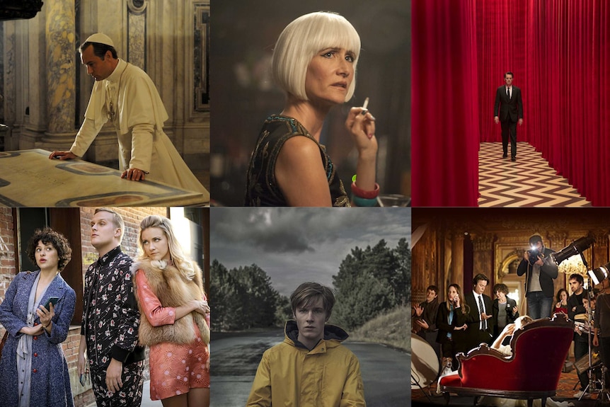 Still images from Jason Di Rosso's 5 recommended series to stream or binge-watching this Summer.
