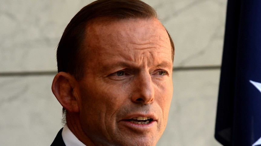 Prime Minister Tony Abbott.