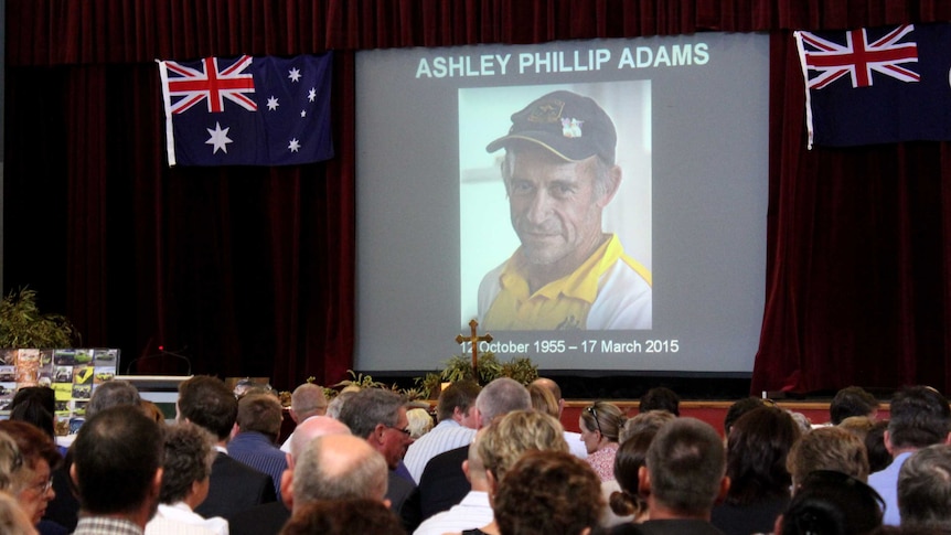 Ashley Adams funeral service