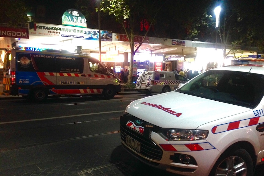 Swanston Street stabbing