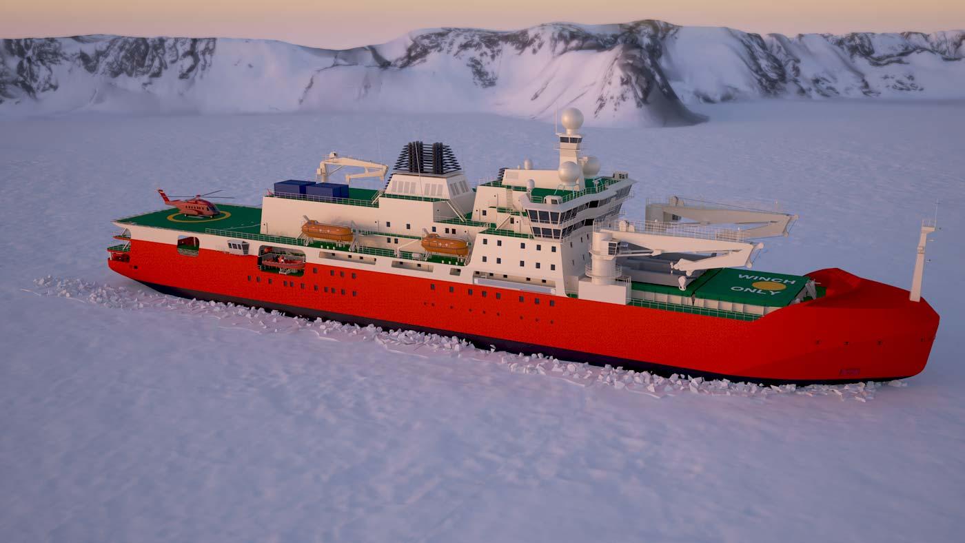Antarctic Icebreaker - Behind The News