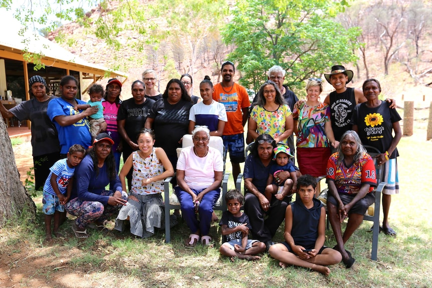 The cast and crew of the new film In My Blood in Runs.