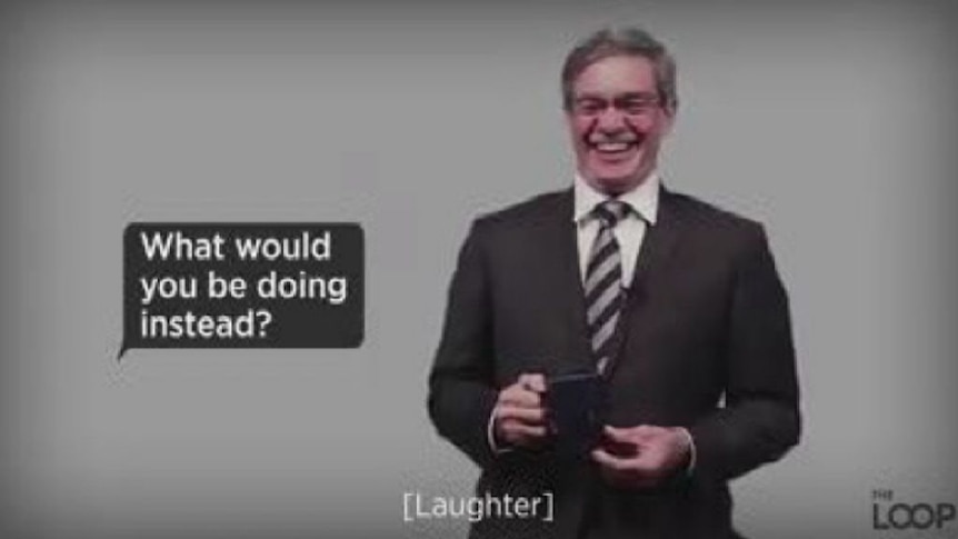 The WA Liberals posted a Facebook video last year to improve Dr Nahan's public image