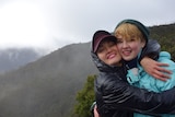 Yumi Stynes and child out camping. Something they love to do as a family