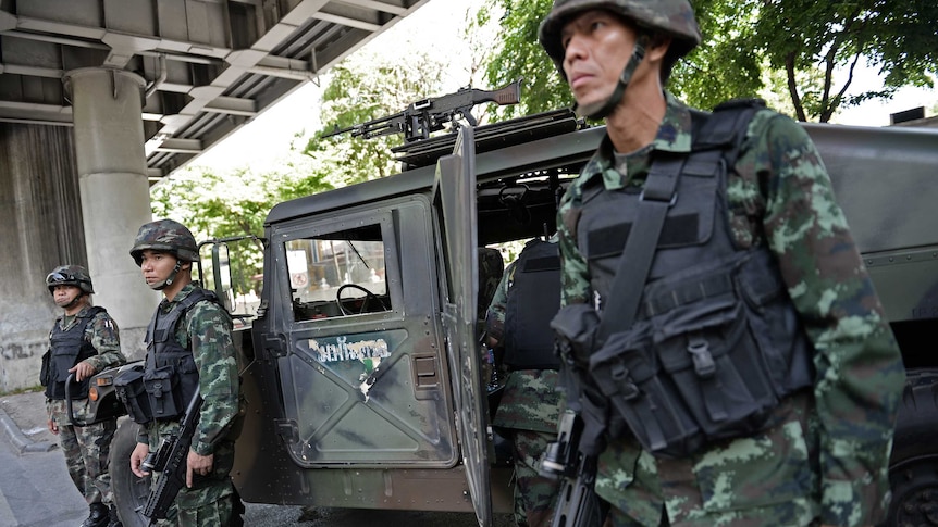 Bangkok soldiers