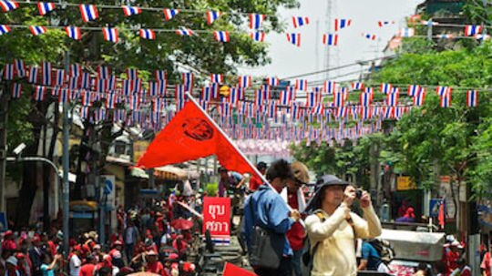 Clashes on the streets: the Red Shirts want an independent body set up to investigate recent violence
