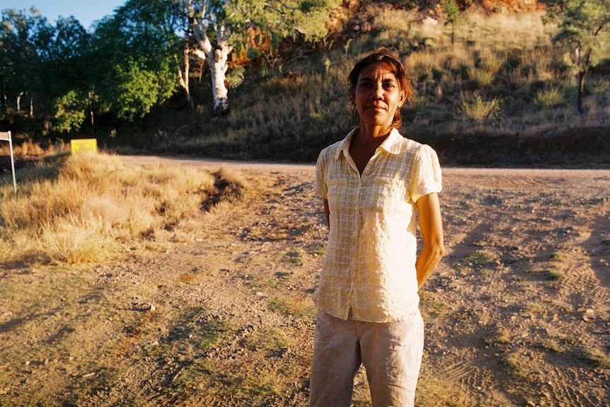 Gwen Carter on her property at Wungu in the East Kimberley