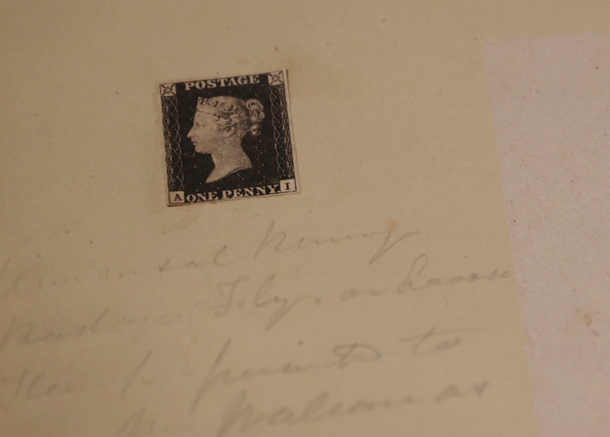 World's first postage stamp the Penny Black expected to sell for