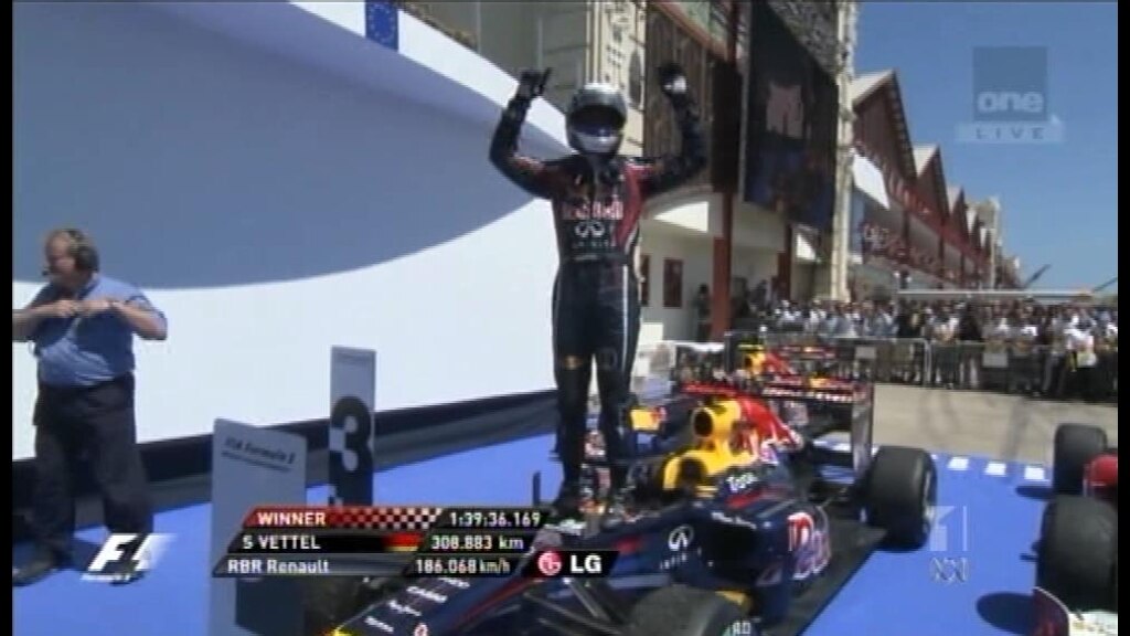 Vettel takes victory in Valencia - ABC News
