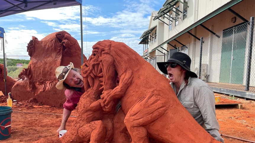 Unique Pindan sand sculpture to be unveiled at festival celebrating  Broome's historic Chinatown - ABC News