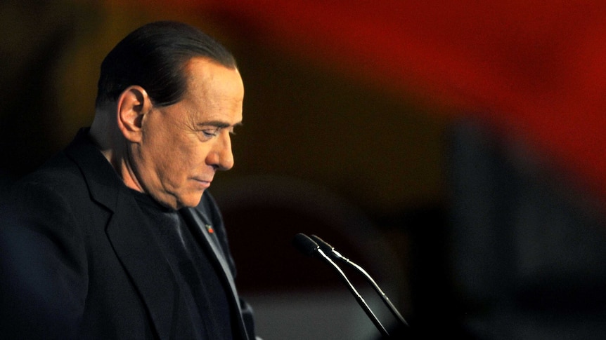 Former Italian Prime Minister Silvio Berlusconi