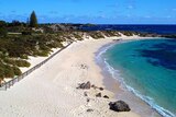 Pinky beach on Rottnest Island.