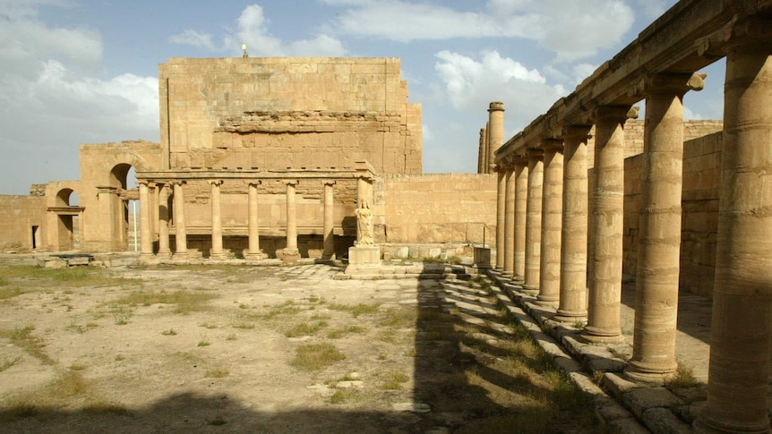 Ruins of ancient Iraqi city of Hatra