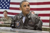 Obama lands in Afghanistan on surprise visit to US troops ahead of Memorial Day