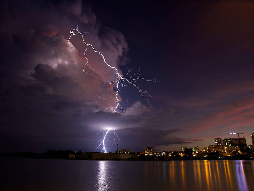 Lightning over the Top End