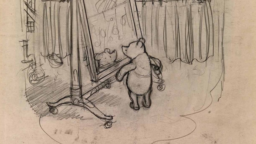 Drawing titled Teddy Bear