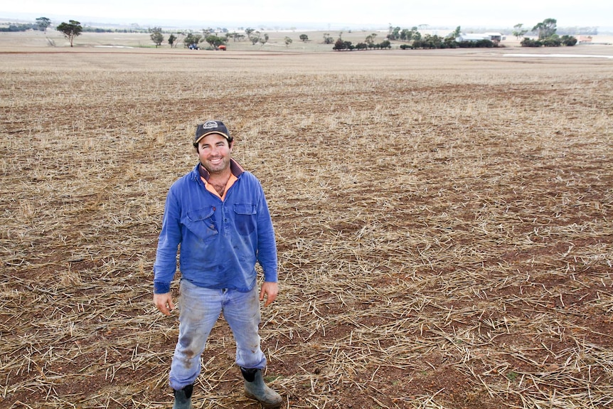 A photo of farmer Scott Crosby