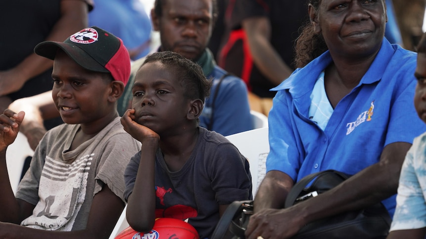 A community event in Wurrumiyanga, Tiwi Islands