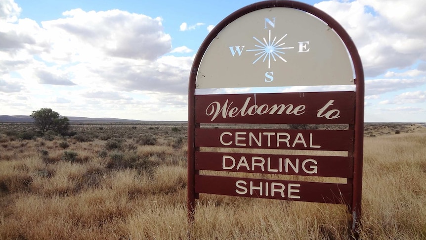 Central Darling Shire sign