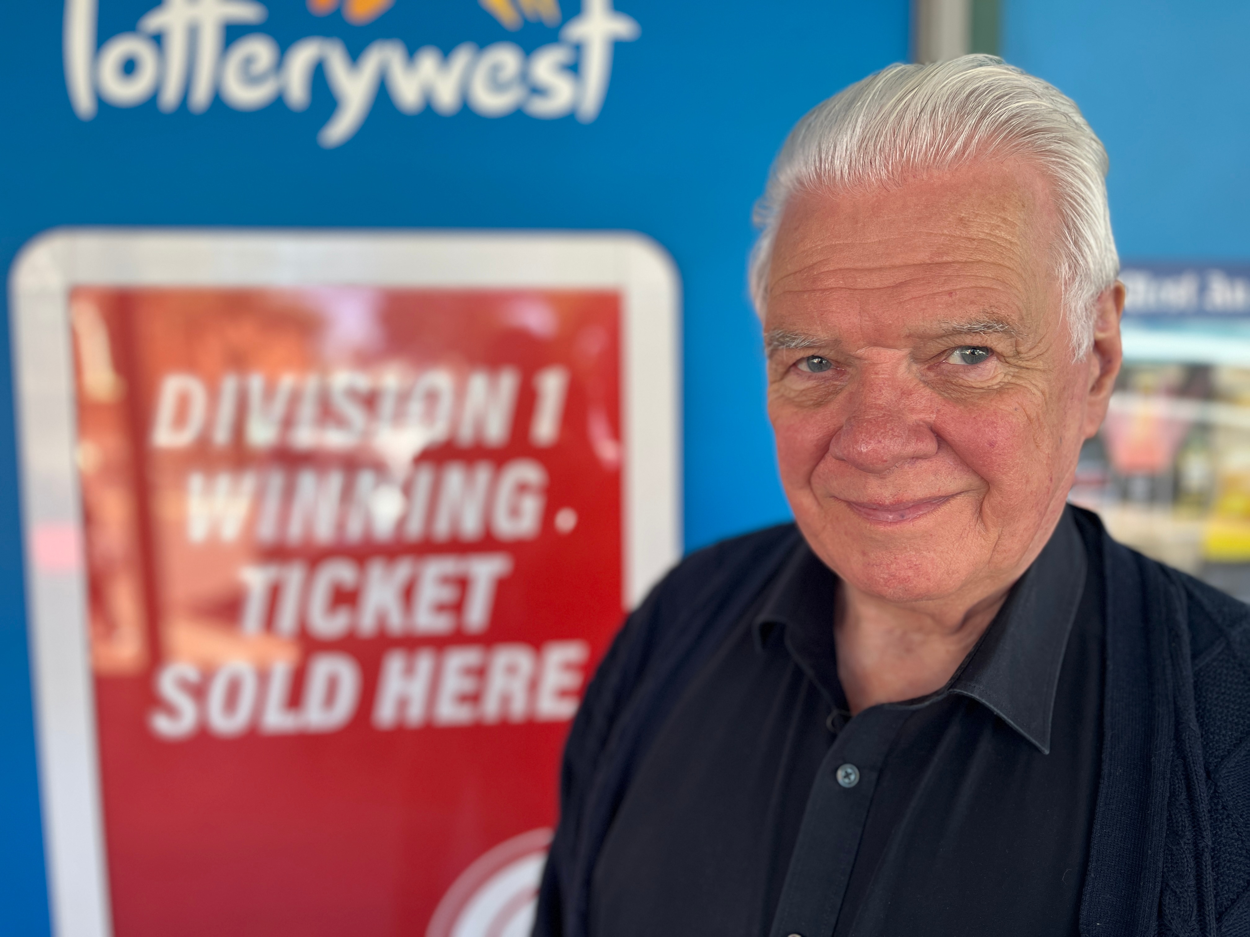 a  old man with white hair 