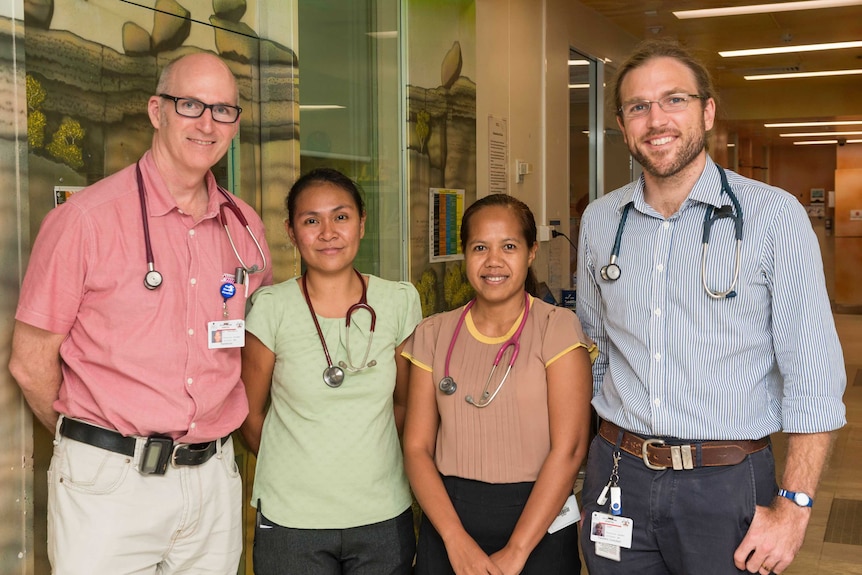 Timorese registrars at Royal Darwin Hospital