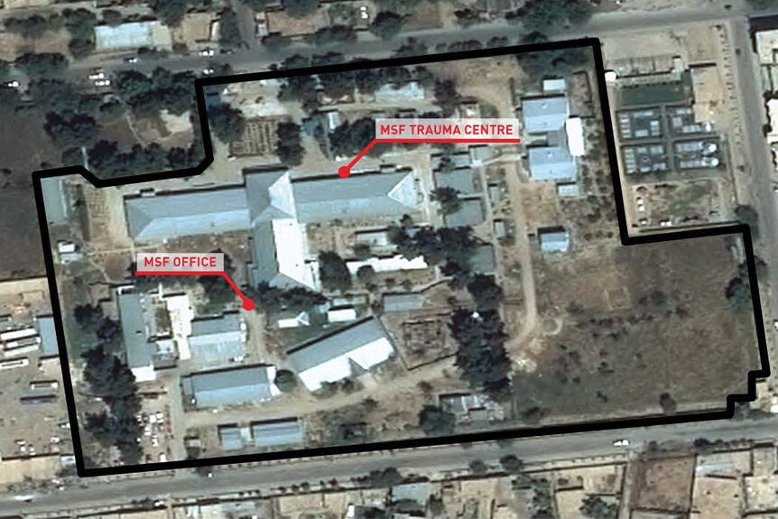 Medecins Sans Frontieres says a US gunship attack on a hospital in the northern Afghan city of Kunduz was a war crime.