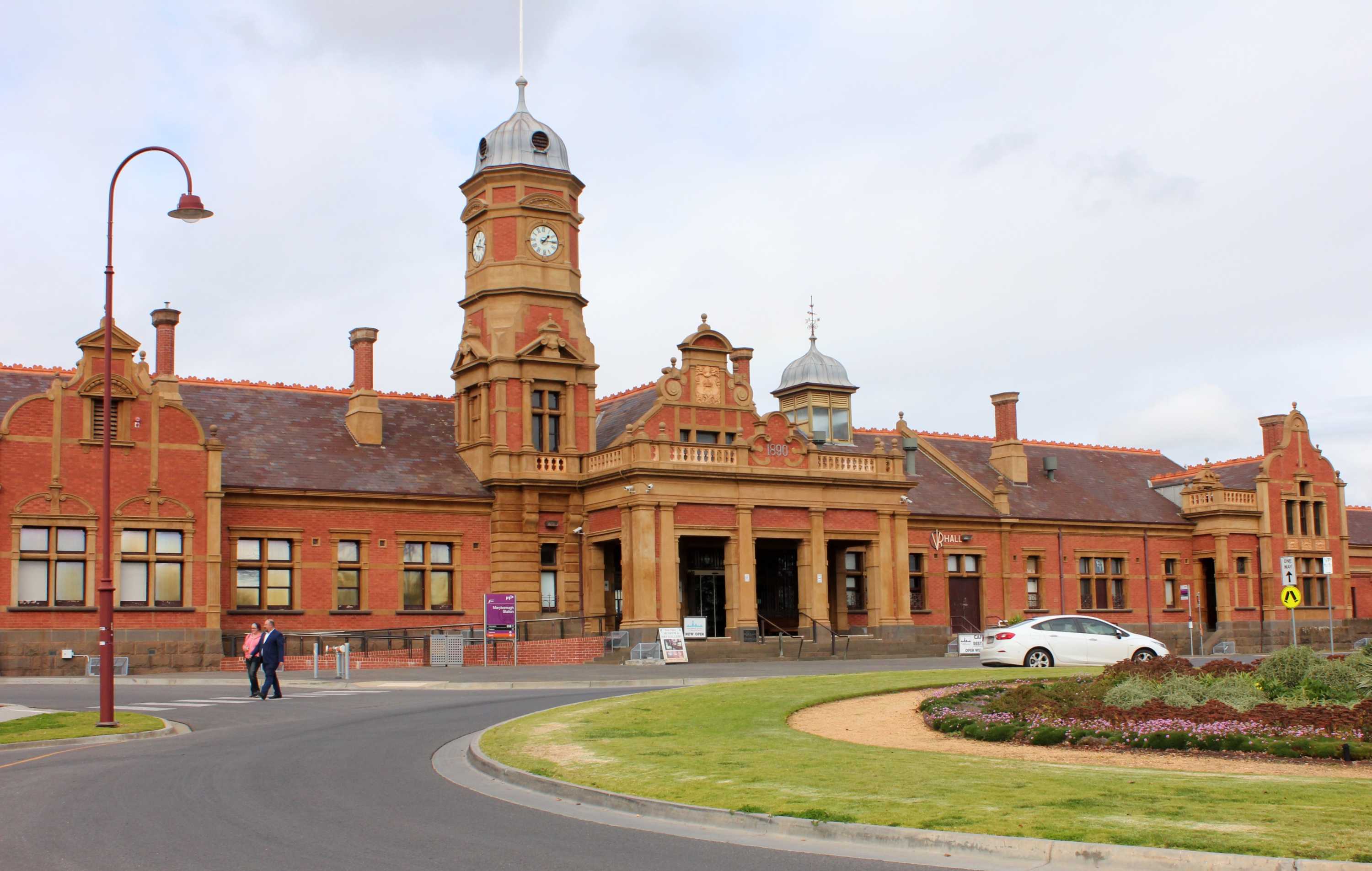 The Maryborough Railway Station, built in 1890.