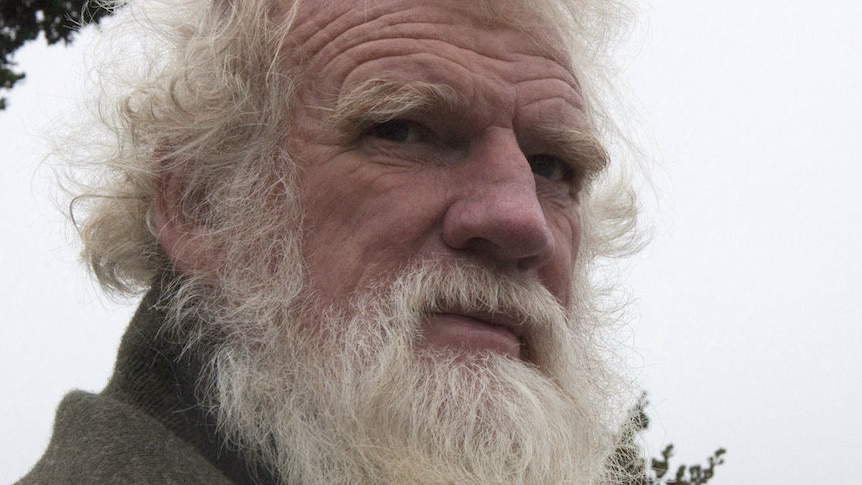 A portrait of Bruce Pascoe.