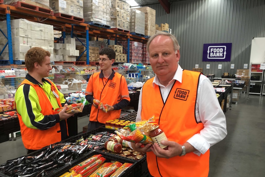 Foodbank's Edward Gauden