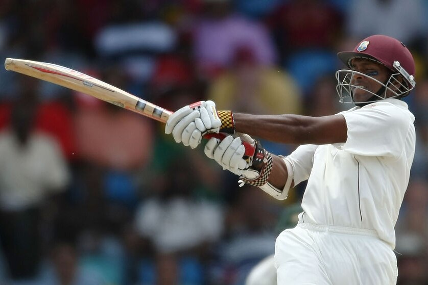 Much-needed runs: Chanderpaul provided the backbone of the West Indies' third-wicket turnaround.