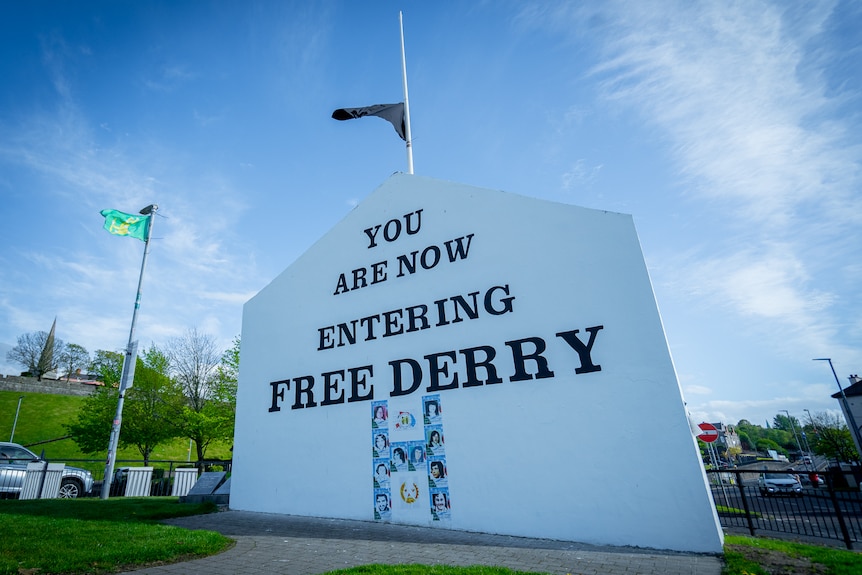 The Free Derry mural.