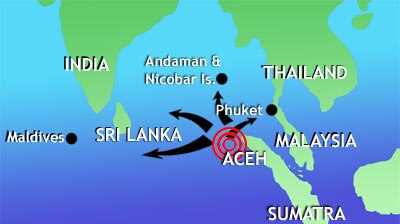 The warning system would concentrate initially on Sri Lanka and Indonesia.