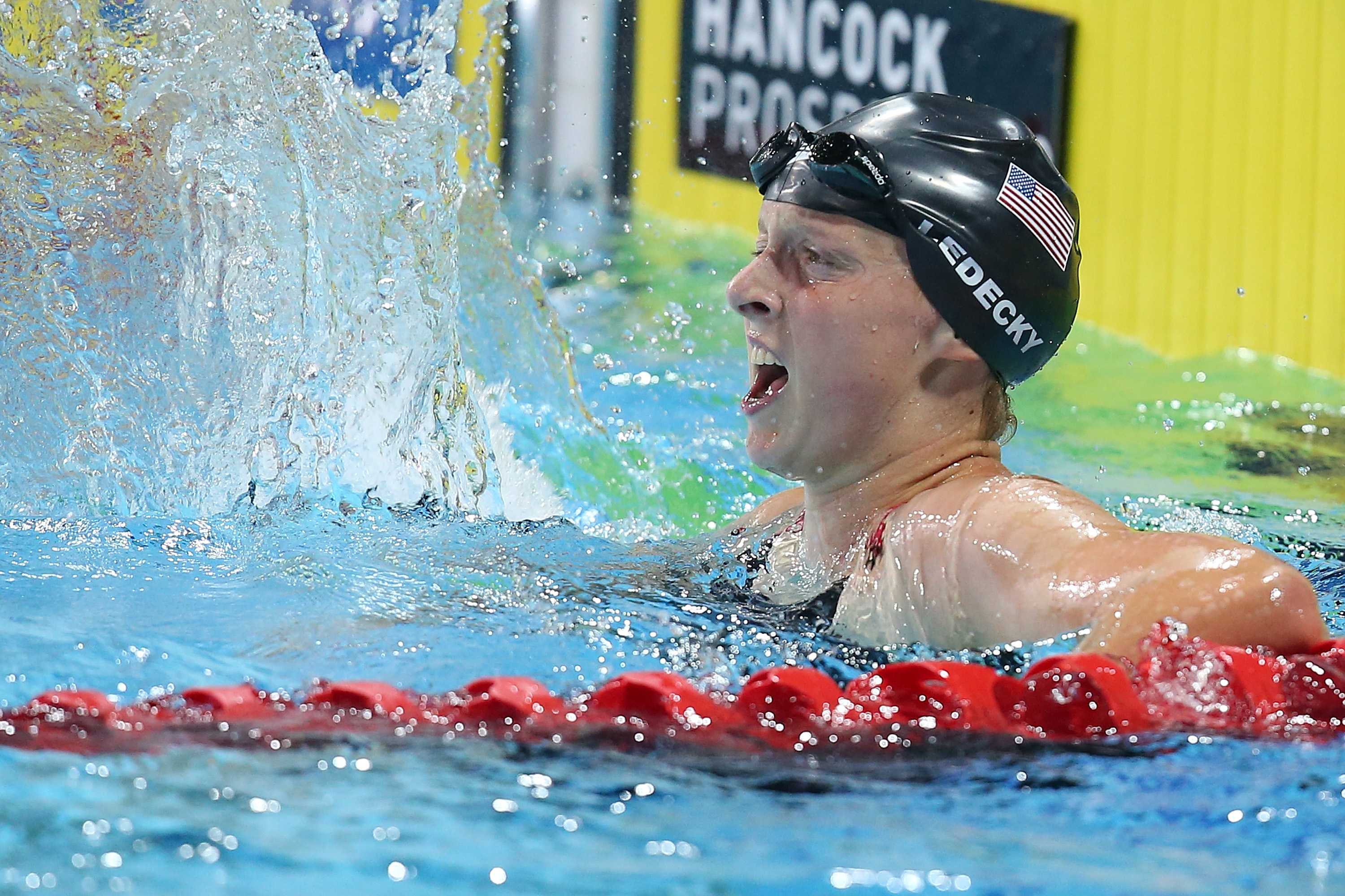 Pan Pacific Championships: Katie Ledecky Breaks 1500m Freestyle World ...